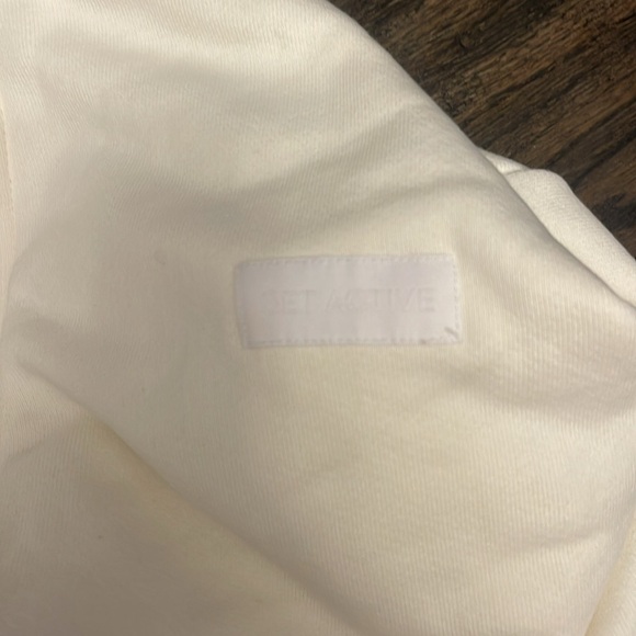 Set active crop half zip sweatshirt size small - Picture 5 of 5